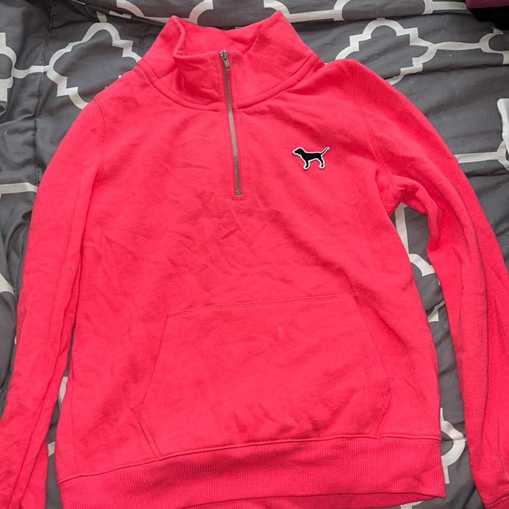 PINK quarter zip